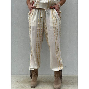 Gaspar- Fiji jacquard pants