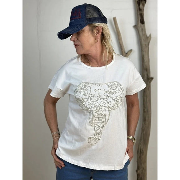 Gaspar - TOKYO T-SHIRT - WHITE