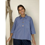 Gaspar - porto stribet skjorte